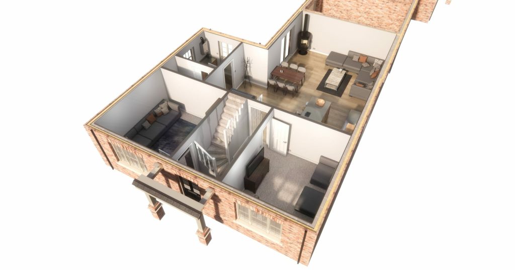 Layout cgi for property developers